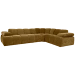 Mojo canapé d'angle droite tissu