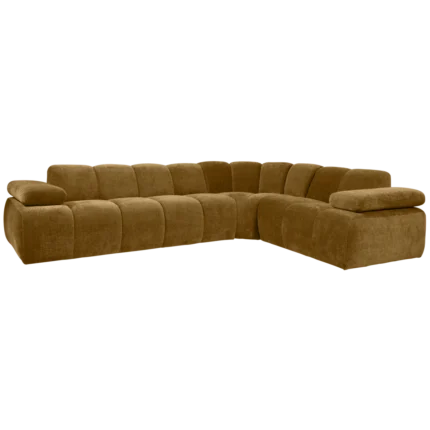 Mojo canapé d'angle droite tissu