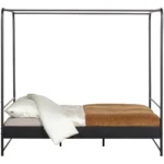 Bunk lit métal noir 160x200 cm – Image 9