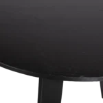 Fries table à manger chêne blacknight matt ø129 cm – Image 3