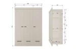 Connect armoire 3 portes + tiroirs dust – Image 8