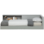 Connect angle lit béton gris