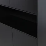 Finca armoire rangement  bois profond noir – Image 16