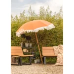 Banco outdoor banc de jardin bois/métal naturel – Image 2