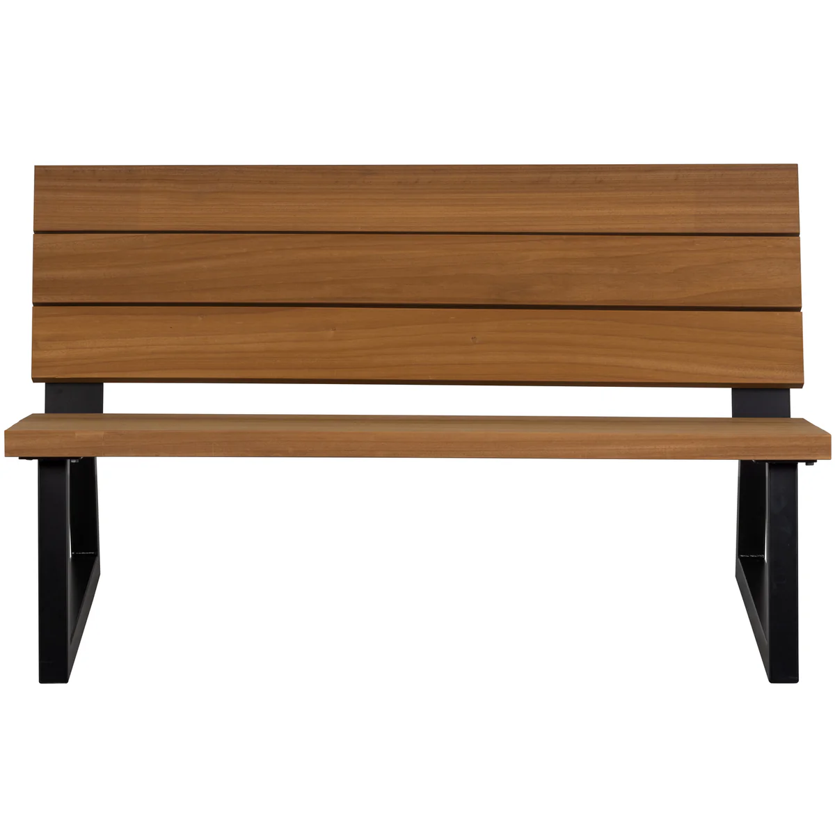 Banco outdoor banc de jardin bois/métal naturel – Image 3