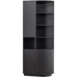 Finca armoire rangement  bois profond noir – Image 8