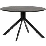 Bruno table à manger rectangle mdf noir 200x90 cm – Image 10