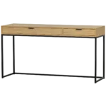 Silas bureau chendre brosse blacknight matt