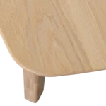 Tablo table ovale danois lamelle continue 220x100 cm transparant – Image 4