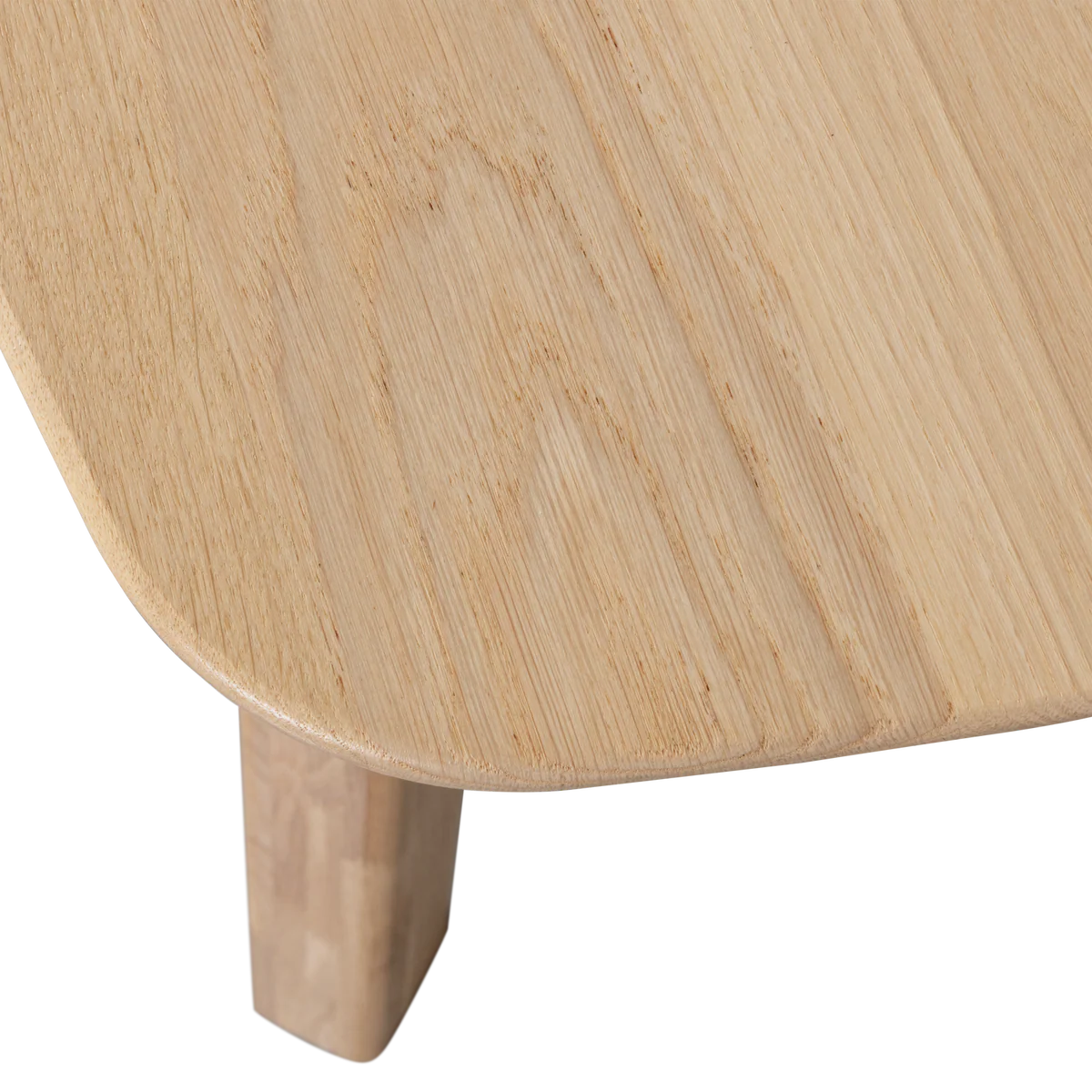 Tablo table ovale danois lamelle continue 220x100 cm transparant – Image 4