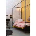 Bunk lit métal noir 160x200 cm – Image 2