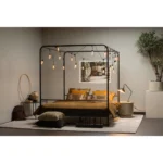 Bunk lit métal noir 160x200 cm – Image 5