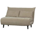Xem canapé-lit pour 1 personne velvet naturel