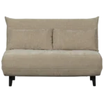 Xem canapé-lit pour 1 personne velvet naturel – Image 5