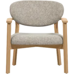 Fauteuil Udar avec structure en bois