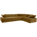 Mojo canapé d'angle droite tissu