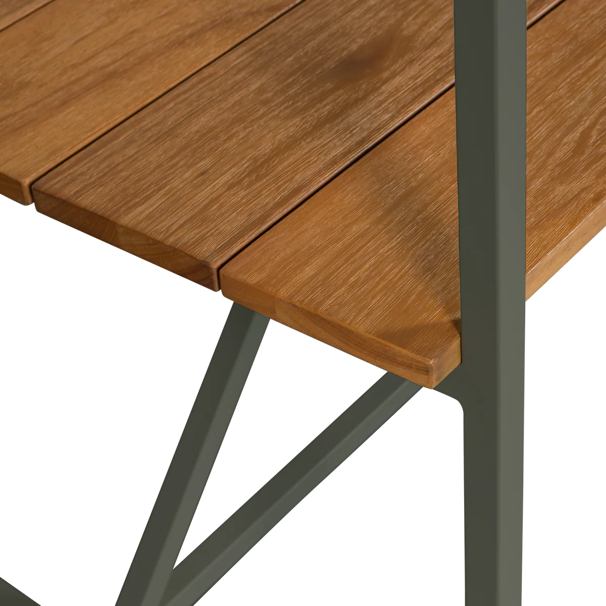 Blue sky garden table wood with – Image 4