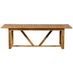 Beaver table de jardin en teck naturel