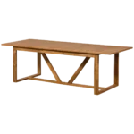 Beaver table de jardin en teck naturel – Image 5