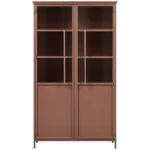 Exhibit vitrine an métal kaki – Image 8