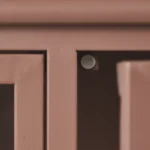 Exhibit vitrine an métal kaki – Image 5