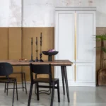 Guild table à manger naturel 220x90 cm – Image 2