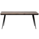 Rhombic table à manger en bois/métal 220x90 cm – Image 7