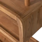 Rattle armoire ouverte bois naturel – Image 3