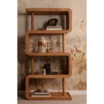 Rattle armoire ouverte bois naturel – Image 8