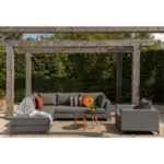 Sicilië fauteuil de jardin gris pierre – Image 3